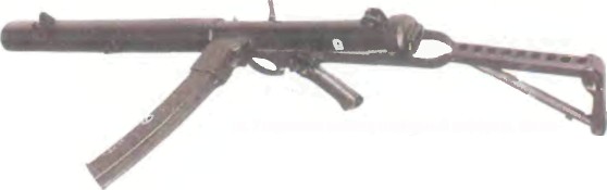 пистолет-пулемет СТЕРЛИНГ L34A1 С ГЛУШИТЕЛЕМ