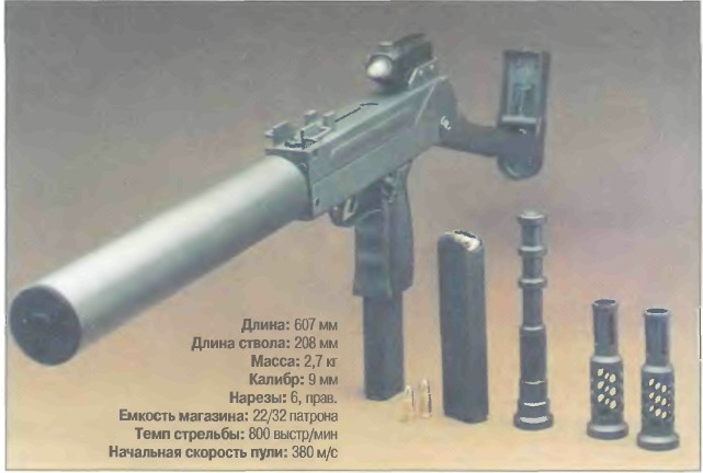 пистолет-пулемет МЕХЕМ ВХР