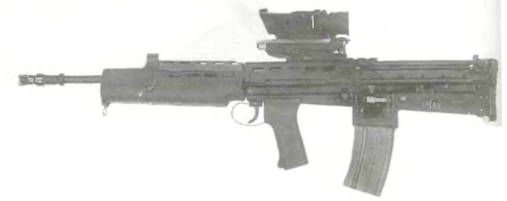 автомат L85A1 КАЛИБРА 5.56 мм